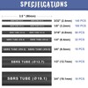 Heat Shrink Tubing Kit - Sopoby 3:1 Ratio Adhesive Lined,