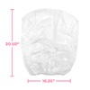 ADAMA Disposable Shower Conditioning Processing Caps, XX-Large Size for Processing,