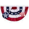 Jayus US Bunting Flag 1.5x3 FT- Embroidered Stars USA American