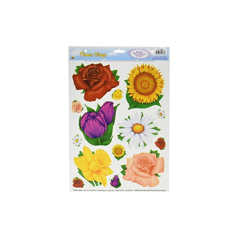 Beistle Flower Clings Party Accessory