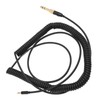 Coiled Headphone Cable Gold Plated Connector Replacement Headset Sound Cord