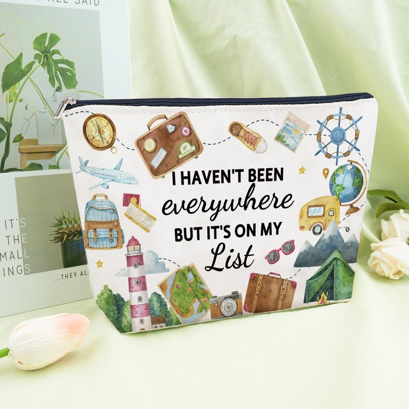 Sugchairo Traveler Cosmetic Bag Gifts for Women Travel Accessories
