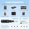 TONOR Microfonos Dinámicos Inalámbricos Recargables, Sistema Micrófonos de Mano con