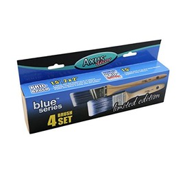 Axus Décor BBS4M1 Series Limited Edition Brush Set - Blue (4-Piece)