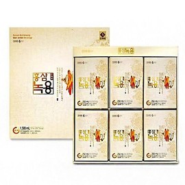 선물세트 김 6년근 홍삼 녹용 30포 Gift Set: 6-Year-Old Ginseng and Deer Antler, 30 Packs