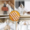 8 Pcs Clothes Hanger Connector Hooks, Multi Hangers Saving Space,