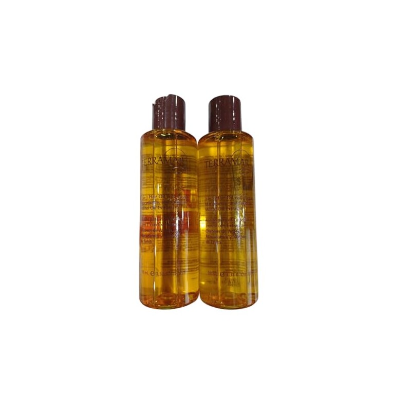 Terramar Aceite para Cabello 3 en 1, Extractos de Argán,