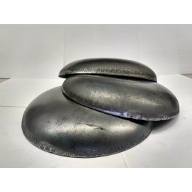 steel Pipe caps: domed steel weld on 8-5/8" OD