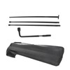 Silscvtt Spare Tire Tool Kit Service Jack Spare Lug Wrench