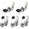 5 pcs Mailbox Lock Cam Lock,Security Cam Locks 30mm,File Cabinet