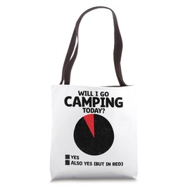 Will I Go Camping Today Scouting Scout Camper Scouts Tote Bag