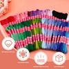 Tundi Embroidery Thread 12 Strands Purple Series Embroidery Thread Cross
