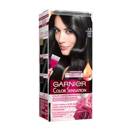 Garnier Color Sensation Permanent Hair Colour Ultra Black 1.0 Available in Over 20 Shades