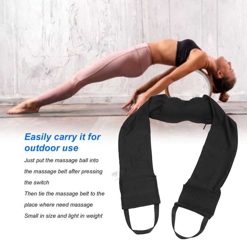 Waist Slimming Belt 2 Massage Balls Relieve Pressure Lose Weight