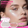 Iluminador En Polvo Hadas Glitter Highlighter Ligera Y Suave