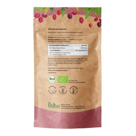 Organic Camu Camu Powder 1 kg High Dose with Natural Vitamin C from Brazil 100% No Additives in Raw Food Quality
