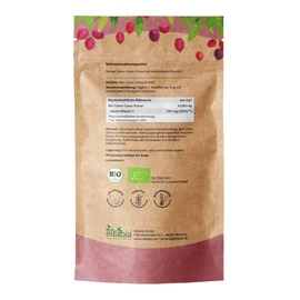 Organic Camu Camu Powder 1 kg High Dose with Natural Vitamin C from Brazil 100% No Additives in Raw Food Quality