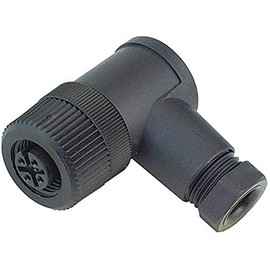Binder 99-0430-00-04 Sensor/actuator connector, unassembled M12 socket, angled Number of positions: 4 1 pcs.
