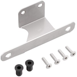 PMC 189-1025 Stem Emblem Set Z900RS Kawasaki Lower Case with Mounting Stays Chrome Plated