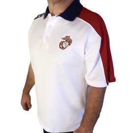 AE Sport Marine Corps Patriotic Polo (Large)