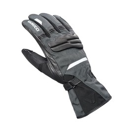 Vanucci VAG-1 Men's Motorcycle Gloves, Waterproof and Breathable, Leather Gloves with Protectors and Ankle Protection, Motorcycle Touring Glove for Women and Bikers