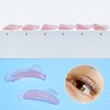Lomansa Lash Lifting Pads, Eyelash Lifting Pads, 6 Sizes (Translucent