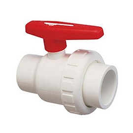 Praher 2" SKT PVC Single Union Ball Valve 200-010