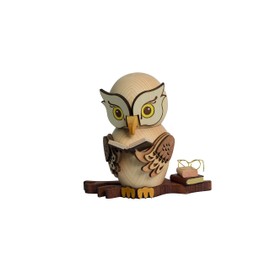 Incense Smoker Owl - with books
