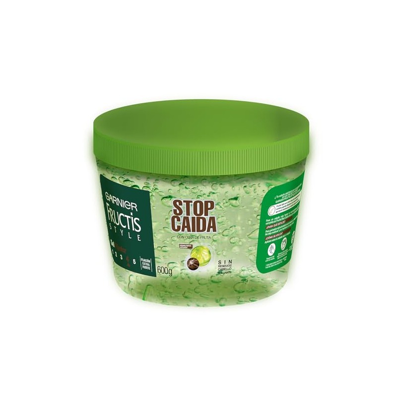 Garnier Fructis Style Gel Stop Caida Tarro, 600 gr, 655