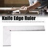 Knife Edge Ruler 90° Right Angle Stainless Steel Engineer Marking