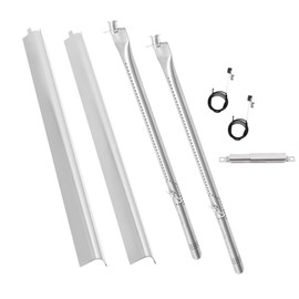 BBQration Replacement Parts for Charbroil Performance 2-Burner 463630021 463660421 463655621 463630422 463654022 463655021, Burner and Heat Plate for Charbroil Grill Replacement Parts