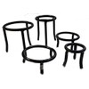 Set of 5 Basic Wrought Iron Display Ring Stands -