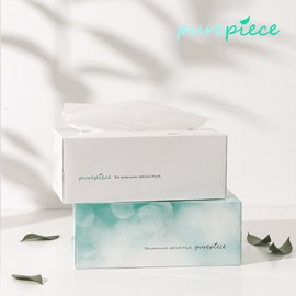 Pure Peace Dust-Free Pure Peace Kitchen Towels 180 Sheets, 6 Pack, Natural Pulp Kitchen Towels / 퓨어피스 먼지없는 퓨어피스 키친타월 180매 6개입 천연펄프 뽑아쓰는 키친타올