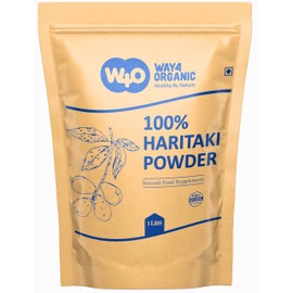 WAY 4 ORGANIC W4O Haritaki Powder 1lb (16 Ounces), Terminalia Chebula (2 Pound)