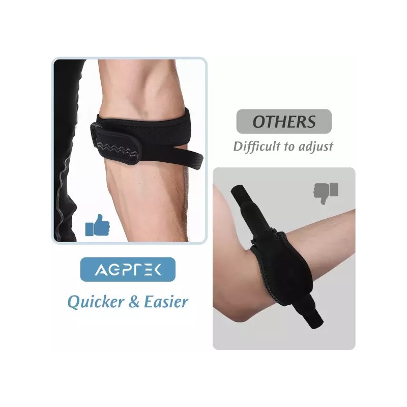 AGPTEK 건염 및 테니스 엘보 2팩을 위한 AGPTEK 브레이스 골퍼