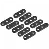sourcing map Tent Rope Buckles, 5.4mm Plastic Guyline Adjuster Cord