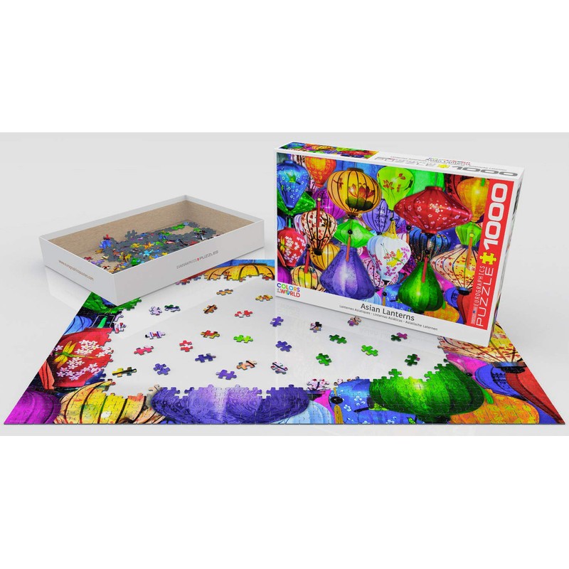Asian Lanterns 1000-Piece Puzzle