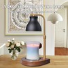 Candle Warmer Lamp with Timer - Electric Black Gold Adjustable