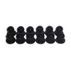 12 Ball Buttons for Chef's Jackets and Baker's Jackets Black