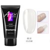 MrCuvaryas Weiß Poly Nägel Gel 30ml, Transparent Quick Extension Building