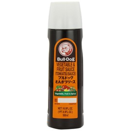 Tonkatsu Sauce (Vegetable and Fruit Sauce) - 16.9oz by Bull-Dog.