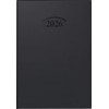 BRUNNEN Pocket Calendar Model 712 2026 | A7, Plastic, Black