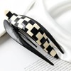 Handmade Celluloid French Design Tortoise Shell Barrettes Side-slide Opening Duck