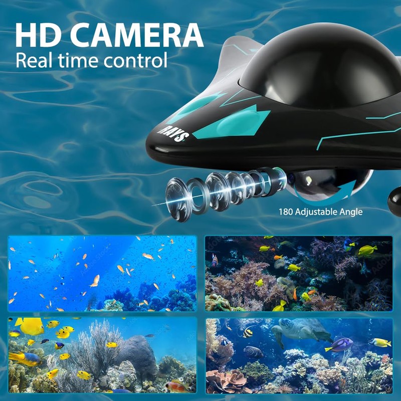 HOTUT RC Boat,WIFI Remote Control Boat with Camera,Remote Control Spaceship