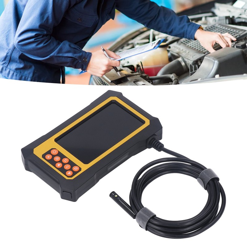 Dual Lens Industrial Endoscope ABS 1080P Digital Inspection Camera Waterproof