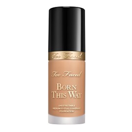 Too Faced Born This Way Natural Finish Longwear Liquid Foundation | Medium-To-Full Coverage | Hydrating + Oil Free, 1.01 fl. oz.