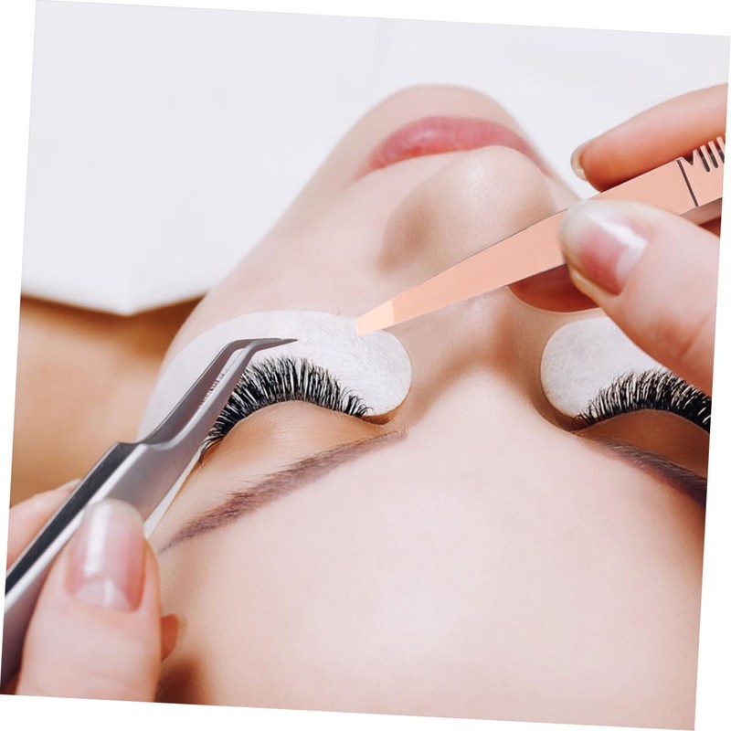 Healeved Stainless Steel Eyebrow Tweezers with Comb Lash Tweezers Set