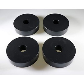 Sorbothane Premium Vibration Isolation Washer (4" OD x 1" ID x 1" Thick, 70 Durometer (Hard))