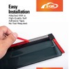 X-CAR Weathershields for Isuzu DMAX D-MAX Single Cab 2020-2025 Car