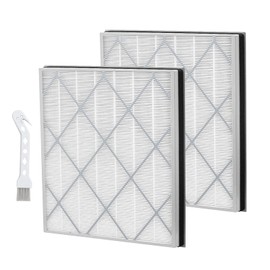 NXBHG HE401 Filter Replace for Shark Air Purifier 4 Replacement Filter, Compatible with Shark Air Purifier 4 HE401 HE402 HE405 HE400, H13 True HEPA Filter for Shark HE4FKPETk Filter Replacement